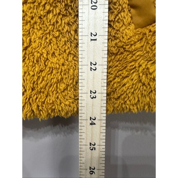 NWOT Patagonia Los Gatos Mustard Yellow Fleece Vest Women's Medium - Picture 11 of 12